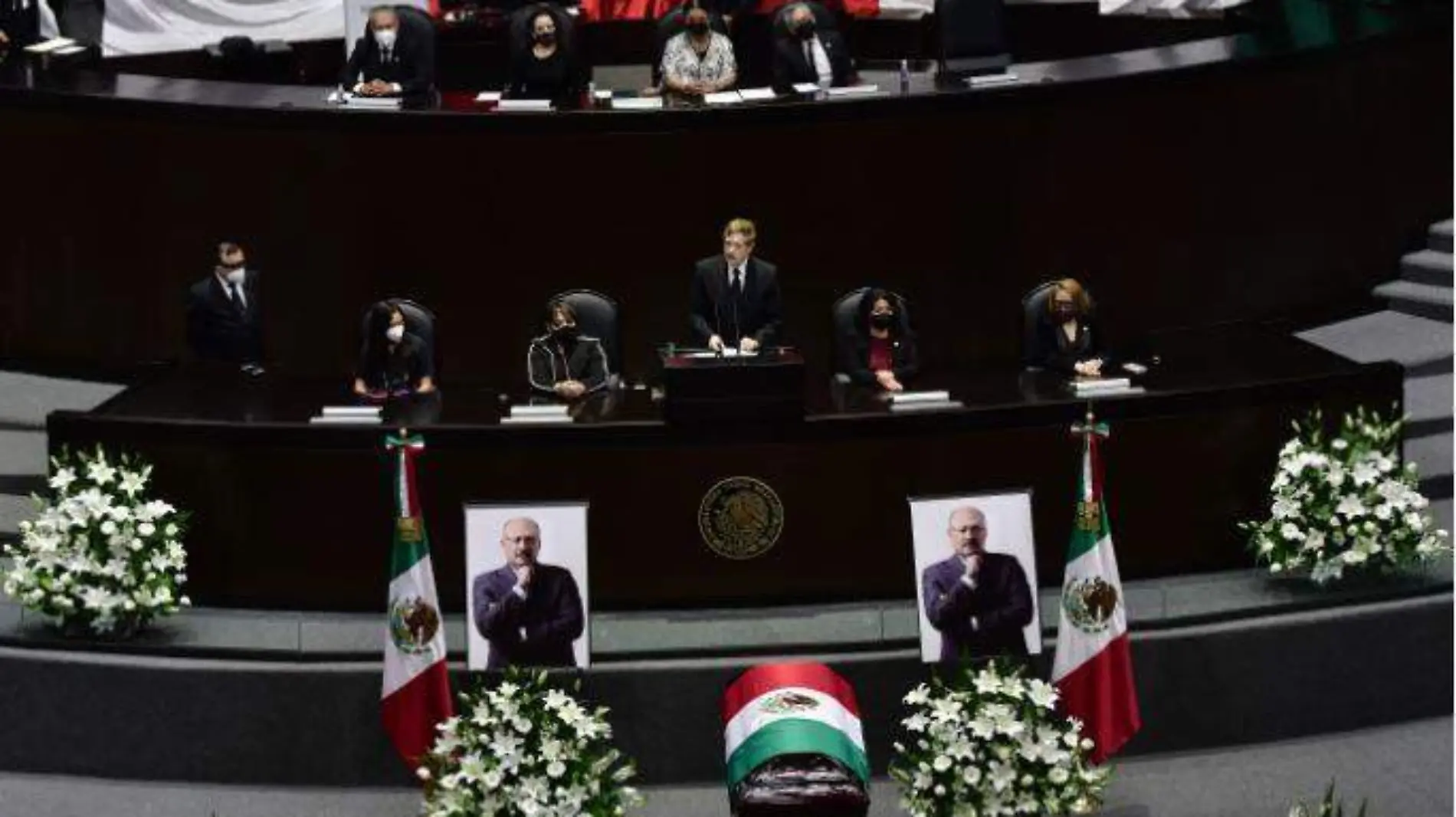 Homenaje a Rene Juarez Cisneros en San Lazaro